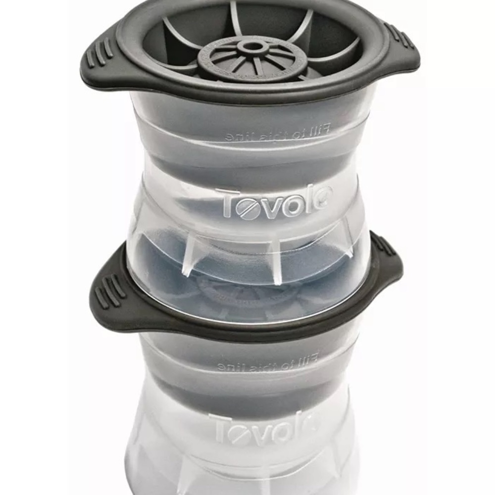 Tovolo Sphere Ice Molds, Set of 2 Creates 2.5 Inch Ice Spheres